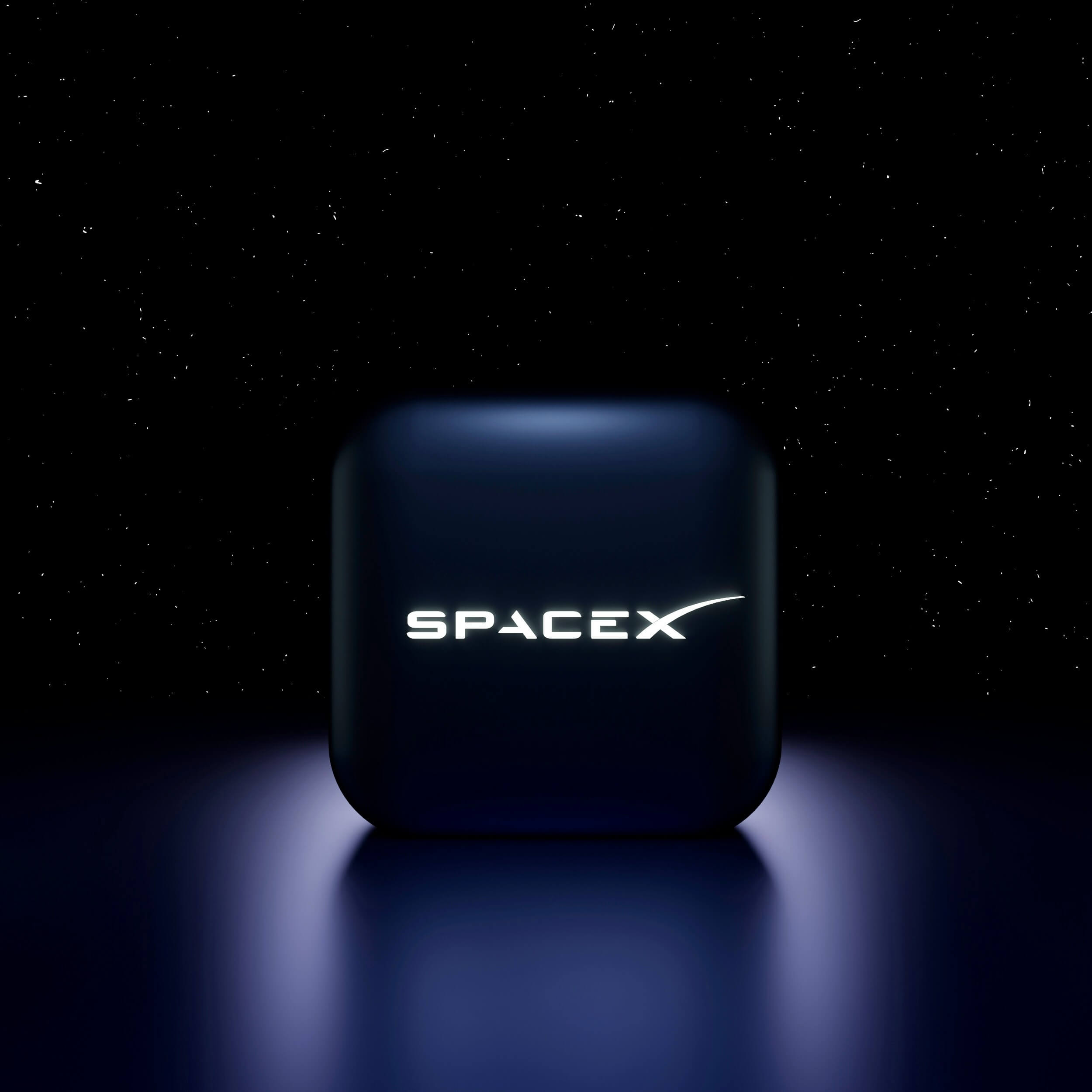 Imagen el logo de SpaceX