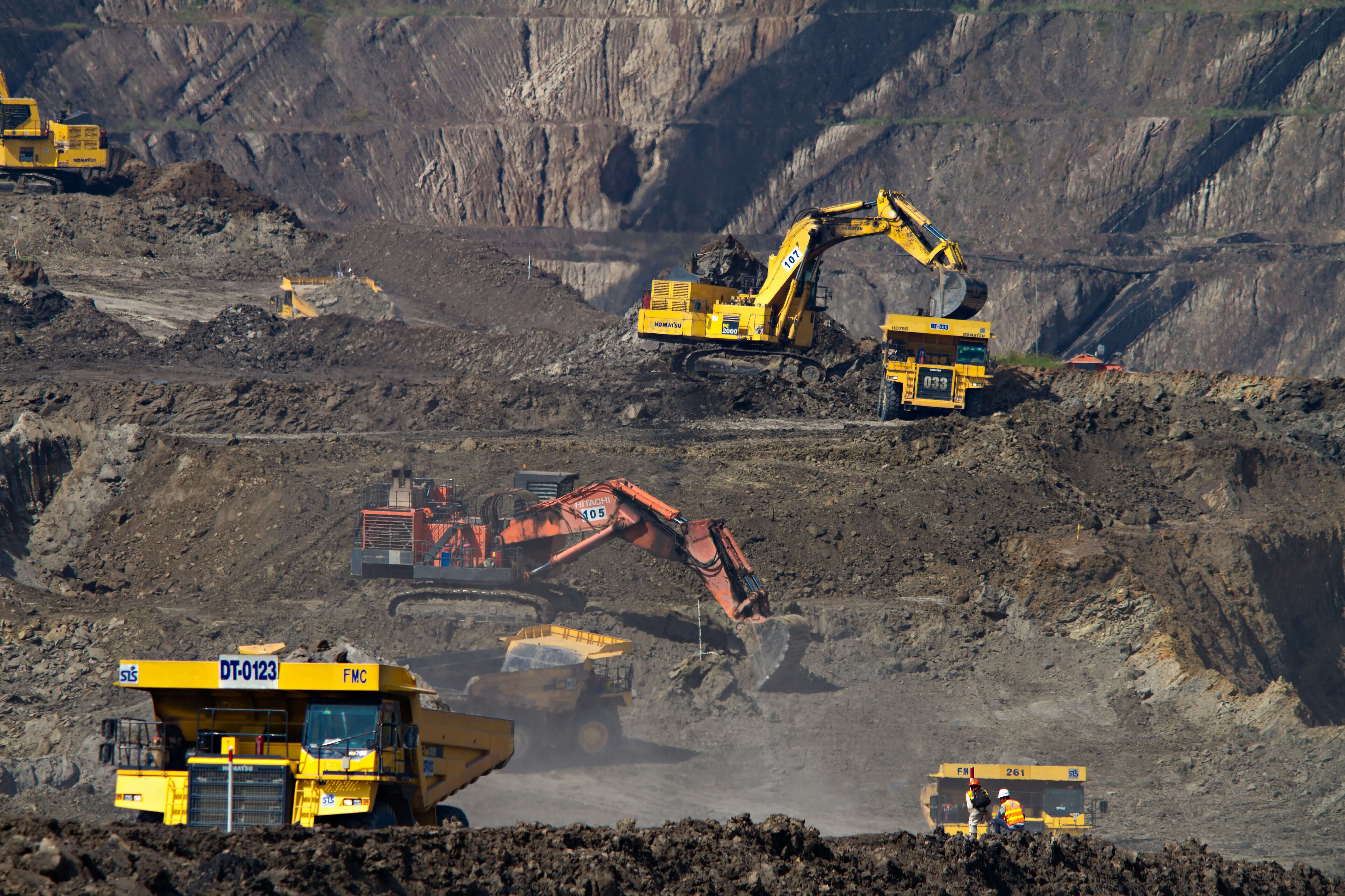 Imagen de una excavación en un artículo sobre las subidas de las acciones de Berkeley Energía