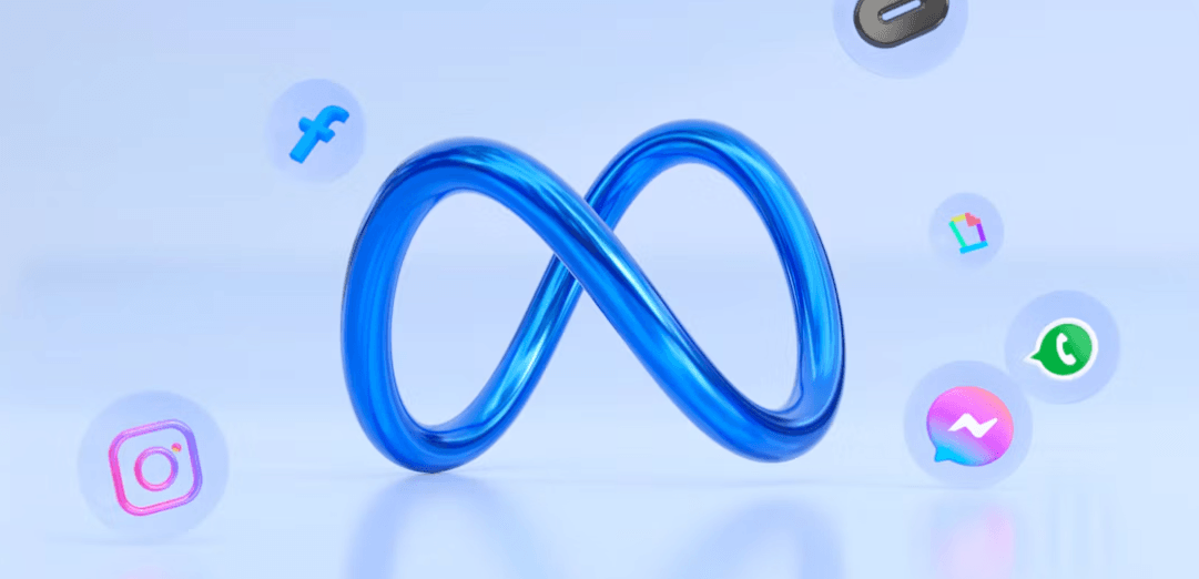 Imagen del logo de Meta
